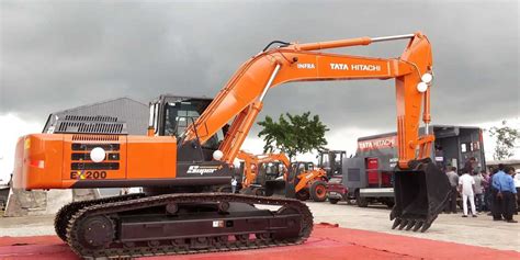 tata hitachi excavator price